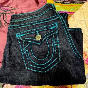 True Religion Jeans 32x34 Long Length Unaltered.